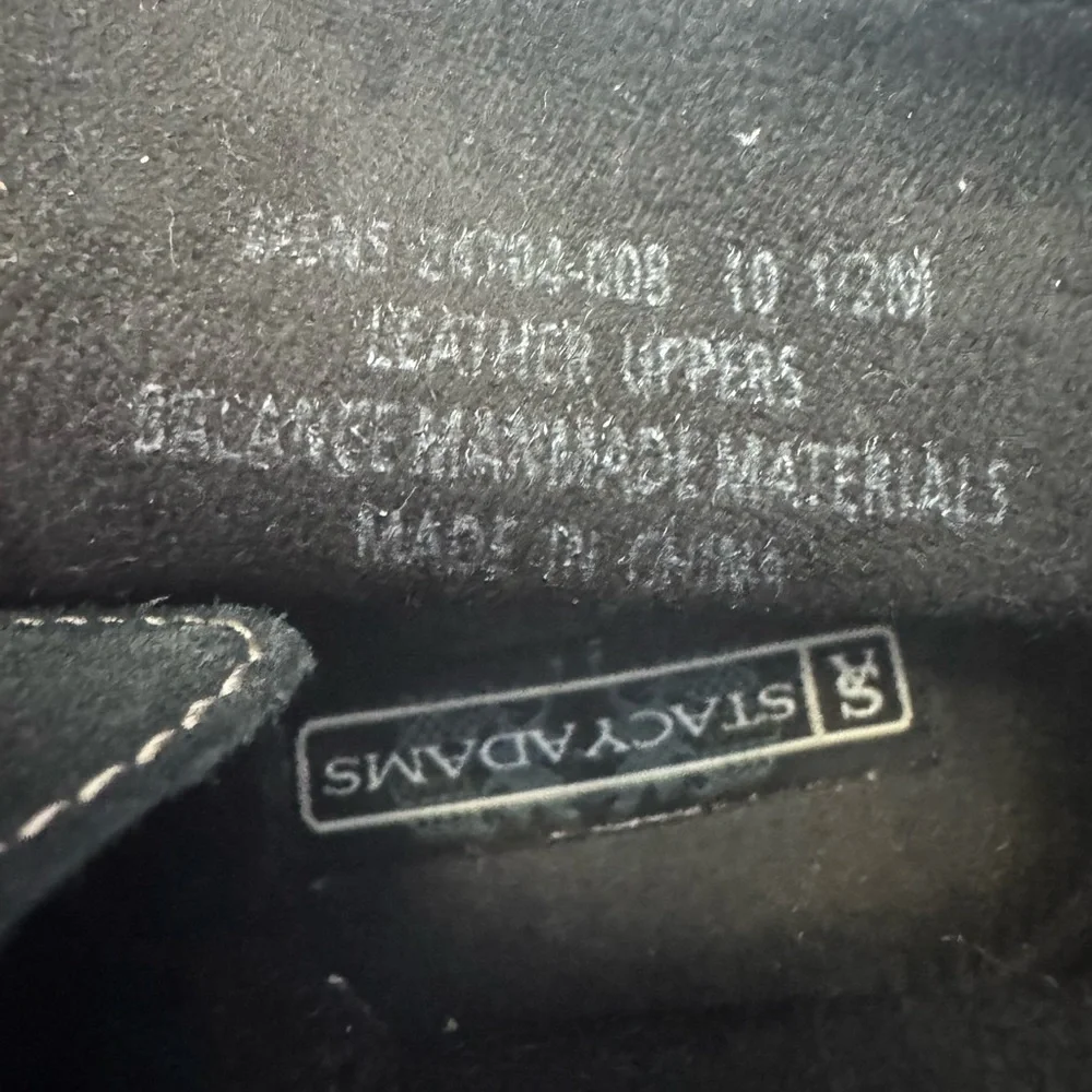 Stacy Adam’s 10.5M Black Suede Desert Chukka Boot Comfort Shoe‎